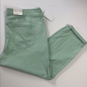 NWT Jessica Simpson Rolled Skinny Pants 22W